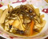 ホッとするお味♪刻み昆布と野菜の煮物♪♪作り方5写真