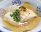電子レンジで揚げ出し豆腐作り方4写真