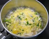 簡単！コラーゲンスープ☆ふわたま舞茸作り方4写真