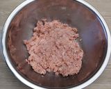 青ネギたっぷり・栄養満点メンチカツ。作り方2写真