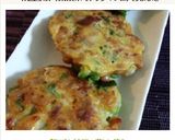 豚こまと納豆の落とし焼き作り方13写真