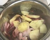 ビーツの茎のビシソワーズ 作り方2写真
