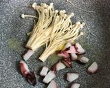 簡単タコの和風パスタ！作り方3写真