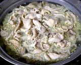 ビンゴソースde鶏皮の佃煮風!作り方1写真