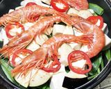 海老豆腐でロカボ〜生ミントグリーンカレー作り方4写真