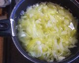 究極の時短/簡単 キャベツと豚肉のスープ作り方2写真