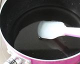 和菓子★あじさい（練り切り＋錦玉かん）作り方5写真
