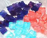 和菓子★あじさい（練り切り＋錦玉かん）作り方8写真