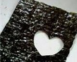 おにぎりをちょっぴり可愛くする方法作り方1写真