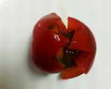 トマトで可愛い！飾り切り作り方2写真