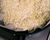 市販の千切りキャベツで巣籠もり玉子作り方1写真