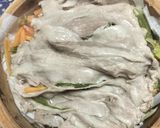 山盛りキャベツの豚肉せいろ蒸し作り方8写真