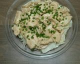 簡単！やわらか鶏むね肉のタレマヨ作り方7写真