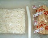 駄菓子でごはん！簡単イカ天うどん♪作り方1写真