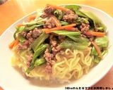 1袋で2人分～簡単★あんかけ焼きそば丼作り方4写真