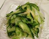 キャベツときゅうりの酢の物♡ ＋生姜作り方4写真