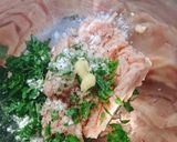 『大葉入り♡鶏つくねの梅のせ』お弁当にも作り方1写真