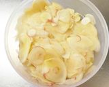 ラカントで糖質オフ！新生姜の甘酢漬け作り方3写真