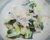 ＊ゆず味噌でヤミツキ☆無限小松菜＊作り方4写真