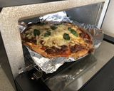 熊電キーマカレーを使ったお手軽カレーピザ作り方5写真