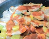 ハワイアンポークチャップ♪甘酸っぱく美味作り方6写真