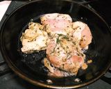 （お弁当）チキンハーブオイル漬焼作り方2写真