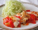 むね肉のイタリアンステーキ♪色鮮やか♪作り方8写真