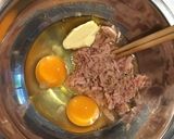 ツナ缶と卵で簡単♪ツナ玉そぼろ丼作り方1写真