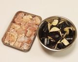 鶏肉となすの甘酢炒め作り方1写真