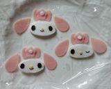 キャラ弁☆真ん丸おにぎりのマイメロちゃん作り方2写真