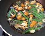 山菜みずとなめこのパスタ作り方5写真
