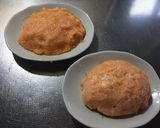 ノンアレルゲン、にんじん風味の蒸しパン作り方3写真