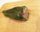 ピーマンの肉詰め 輪切り　弁当用作り方6写真