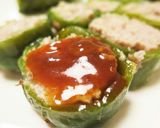 ピーマンの肉詰め 輪切り　弁当用作り方9写真
