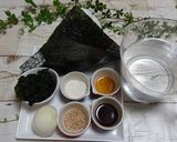 栄養たっぷり★海苔スープ作り方1写真