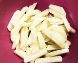 お肉と彩り野菜の炒め物作り方1写真