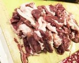 お肉と彩り野菜の炒め物作り方4写真