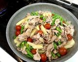 お肉と彩り野菜の炒め物作り方8写真