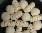 ウインナーコーン&ミルク ちぎりパン作り方5写真