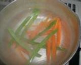 鶏ひき肉の薄揚げロール煮作り方1写真
