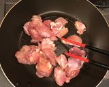 鶏肉の粒マスタード和え作り方1写真