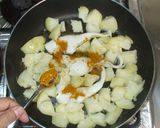 魚たらじゃがいもカレー味♪簡単バター煮作り方8写真