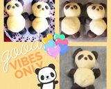パンダがかわいい♡3-Dちぎりパン♪作り方11写真