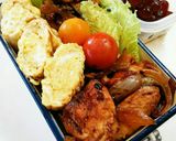お弁当用 しらすの玉子焼き作り方3写真