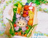 『にゃんこなリラックマ♡』弁当♡キャラ弁作り方16写真