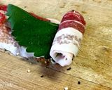 お弁当にも!豚バラ肉のしそ巻き作り方1写真