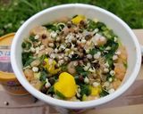 ノビルのムカゴをカップ麺にトッピング作り方4写真
