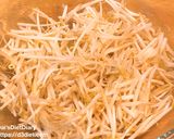 麹たっぷり！わらびともやしの麹ナムル作り方1写真