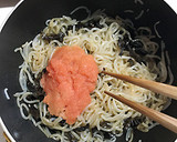 【木耳と白滝の明太子和え】作り方7写真