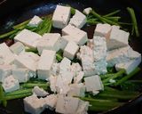簡単✨ほうれん草と豆腐の醤油炒め作り方3写真